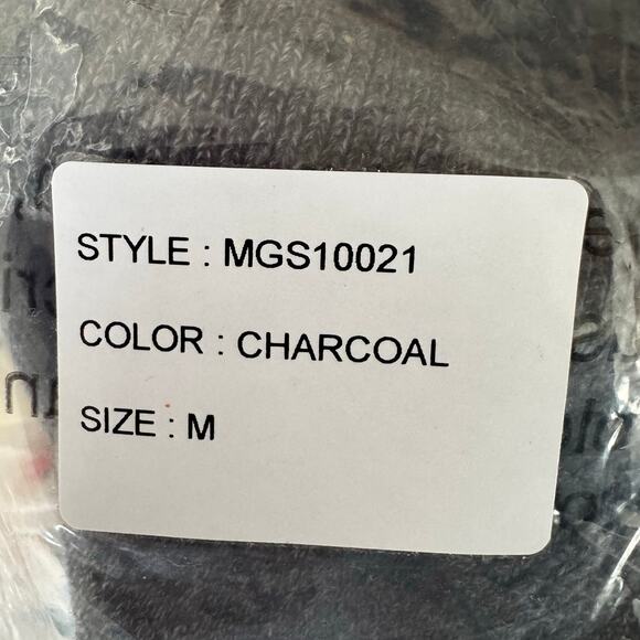 Red Ale Henley Sweater Mock Neck Pullover Gray Charcoal Long Sleeve NWT Size M - Picture 8 of 8